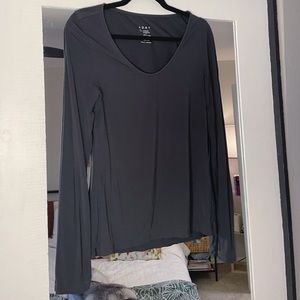 ADAY simple things longsleeve tee in midnight | size S